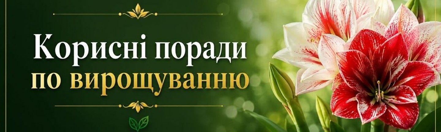 Догляд за гіпеаструмами (БЛОГ)